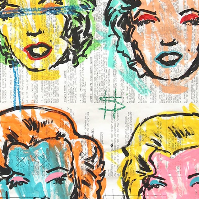Fake Tokyo Pop - Marilyn Monroe Original Figurative Pop Art by Gary John For Sale - Image 4 of 6