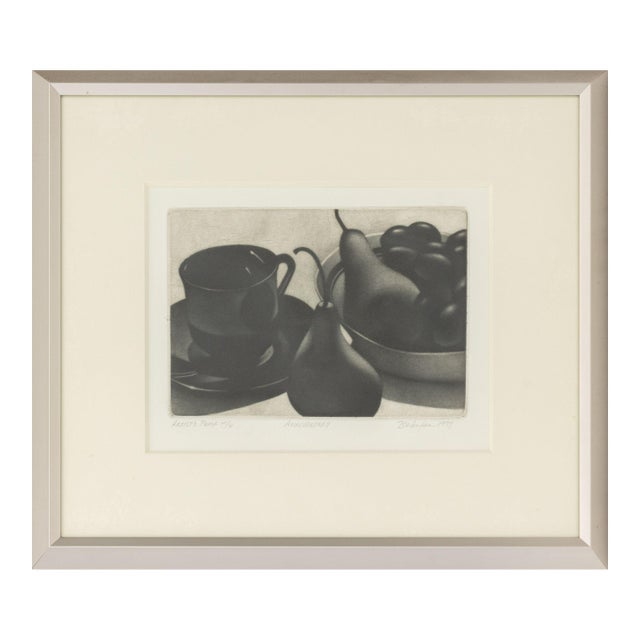 William Behnken "Anniversary" Etching, 1995 For Sale