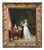 Scene Between Girls, 19th Century, Oil Painting on Canvas, Framed For Sale