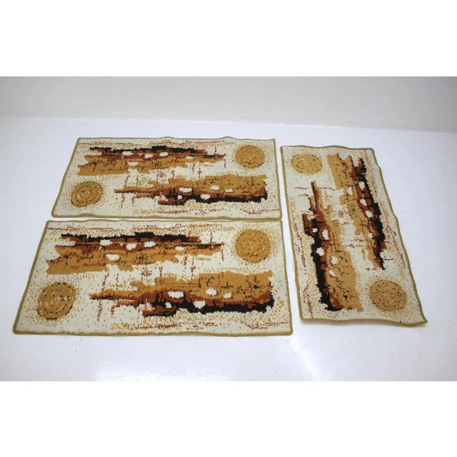 Vintage Czech Rugs, 1980s, Set of 3 For Sale - Image 4 of 8