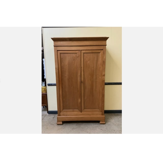 Antique Wardrobe in Ash, 1880 For Sale - Image 10 of 10