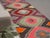 1970s Vintage Handmade Wool Cotton Purple Runner Rug For Sale - Image 9 of 11
