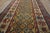 1890s Yellow Diamond Antique Caucasian Talish Carpet 3'4" X 7'6" Knotted Wool Rug For Sale - Image 10 of 12