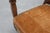 Art Deco Oak Lounge Chair with Woven Leather Back and Ochre Velvet, Belgium, 1920s For Sale - Image 14 of 15