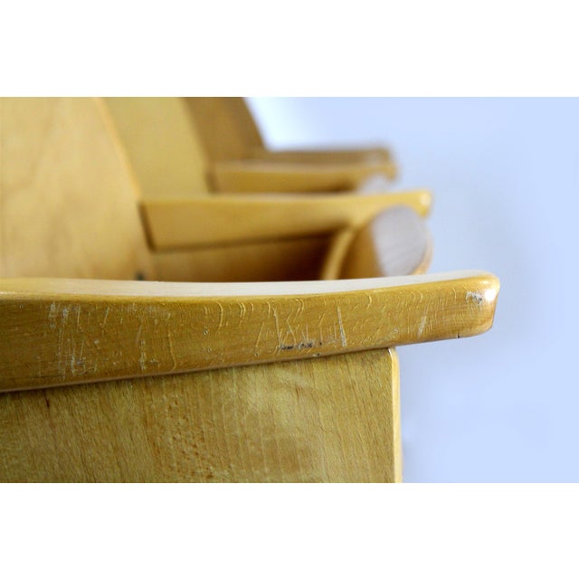 Vintage Cinema Chairs from Ton, 1960s, Set of 7 For Sale - Image 16 of 18
