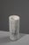 Beautiful Henri Cimal roller vase, circa 1950, abstract sgraffito decoration on matte white enamel. In very good...