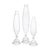 The Flo 2-Piece Set Optic Glass Vases are beautifully crafted to mimic the graceful curves and shape of corn, with a...