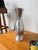 Silver Vintage Vase in Aluminum, 1970s For Sale - Image 8 of 17