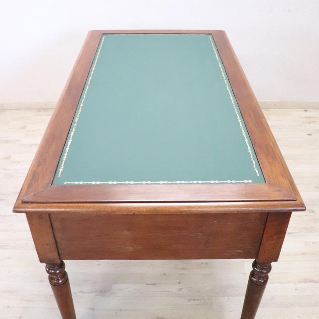 Antique Walnut Writing Desk, 1800s For Sale - Image 13 of 17