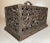 Antique Hand Carved German Black Forest Wood Reticulated Floral Dresser Box For Sale - Image 13 of 17