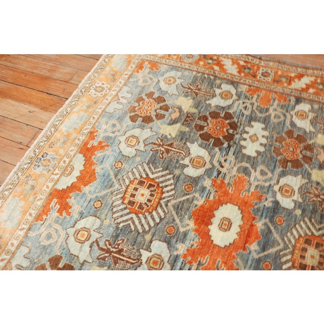 Antique Persian Senneh Rug For Sale In New York - Image 6 of 7