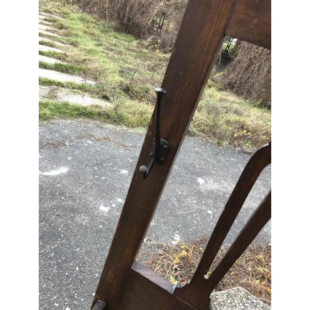 Rustic Antique English Hallway Stand For Sale - Image 3 of 13