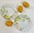 1970s Vintage Fitz and Floyd Nasturtium Porcelain Plates - Pair For Sale - Image 5 of 5