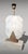 Contemporary Italian Carrara Statuario White Marble and Brass Table Lamp For Sale - Image 3 of 18