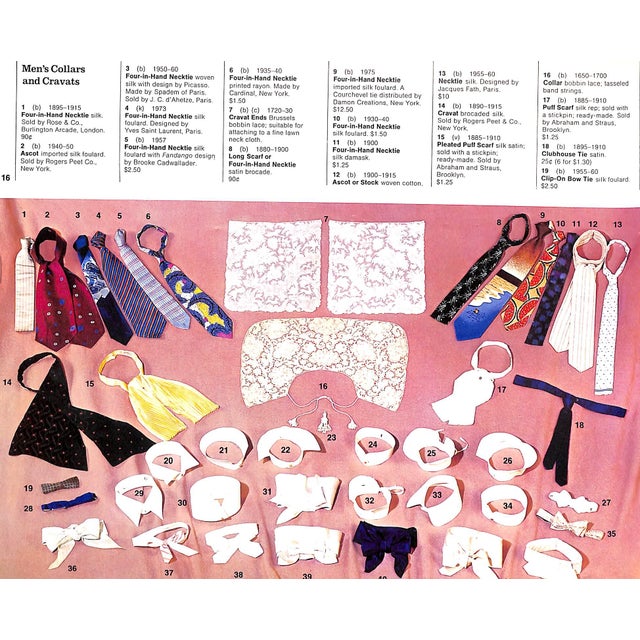 "Of Men Only: A Review of Men's and Boys' Fashions, 1750-1975" 1976 For Sale - Image 10 of 17