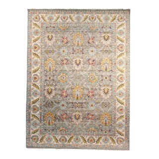 Cara Oushak Rug, Gray 6x9 For Sale