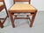 Set of Art Deco Dutch Haagse School Oak Rattan Chair, 1930s For Sale - Image 3 of 15
