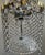 Vintage Hollywood Regency Crystal Waterfall Pendant Light For Sale - Image 9 of 12