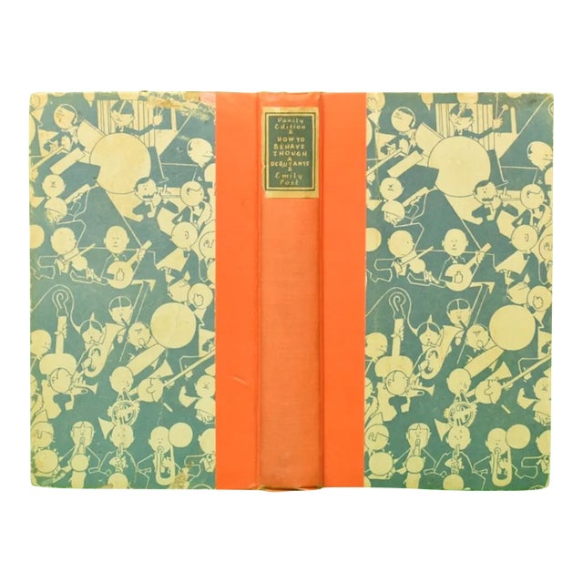 "How to Behave-Though a Debutante" 1928 Post, Emily For Sale
