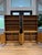 For sale is a rare, matching pair of premium, artisan-crafted mid-century style wooden hutches/bookcases. These gorgeous...