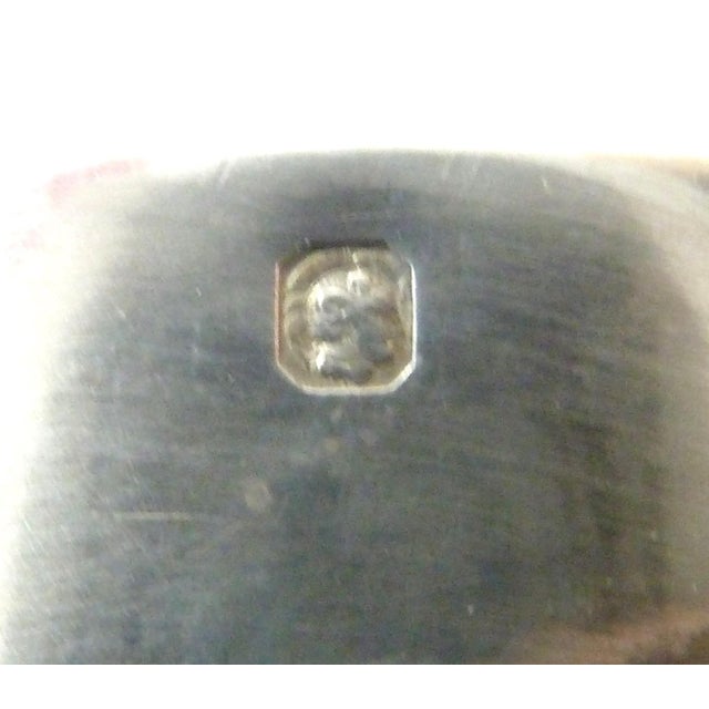 Metal Antique French Sterling Silver & Vermeil Timbale, Beaker or Mint Julep Cup, Shell Motifs For Sale - Image 7 of 9