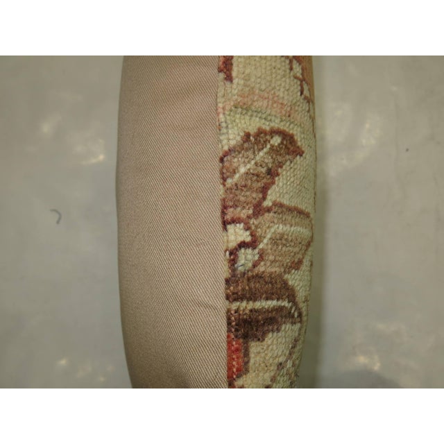 Art Deco Decorative Turkish Rug Pillow For Sale - Image 3 of 5