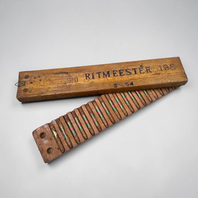 Ritmeester Cigar Press from Perlu-Vorm of Helmond, Netherlands, 1940s For Sale - Image 12 of 12