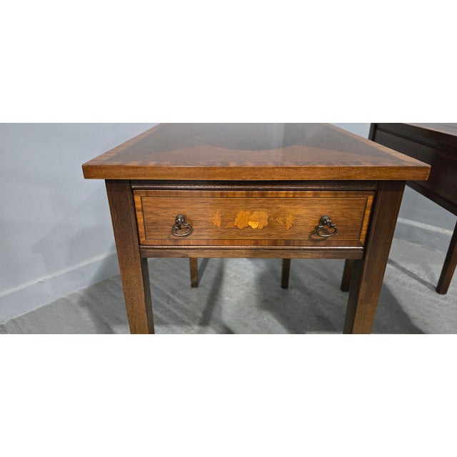 Mahogany Lamp Tables, 1900, Set of 2 For Sale - Image 11 of 15