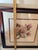 Vintage Framed Cross Stitch Magnolia Flower Botanical Art 23"x23" Professionally Framed Needlepoint Embroidery For Sale - Image 11 of 11