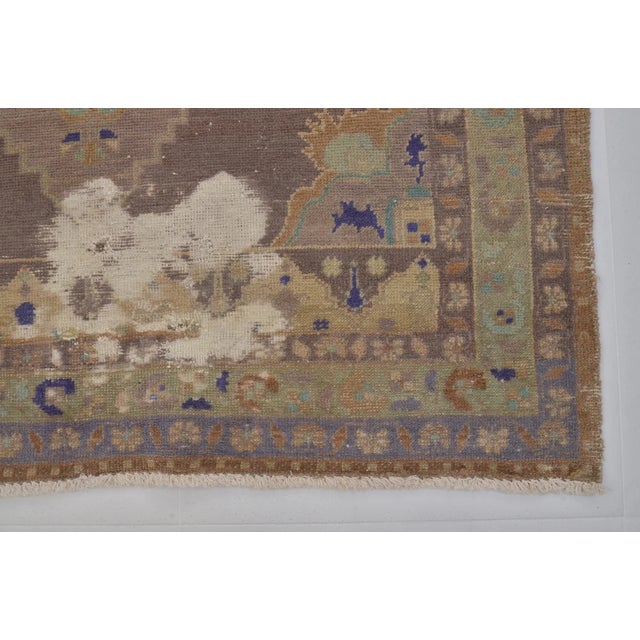 Oversize Anatolian Kurdish Handknotted Rug For Sale - Image 10 of 11