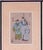 Wood 1950s Chinese Byobu Four Traditional Hand Painted and Stamped Vignettes on This 4-Panel Very Good + Condition Folding Screen For Sale - Image 7 of 11