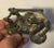 Bronze Antique 19th Century Silver Plate Squirrel Sculpture with Glass Eyes For Sale - Image 8 of 10