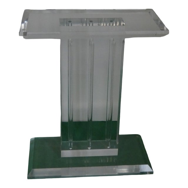 Vintage Sculptural Base for Acrylic Glass Table, Italy, 2000 For Sale