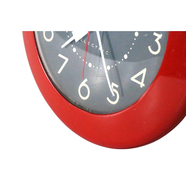 Mid Century Kitchen Aristocrat Clock by Ingraham For Sale - Image 10 of 12