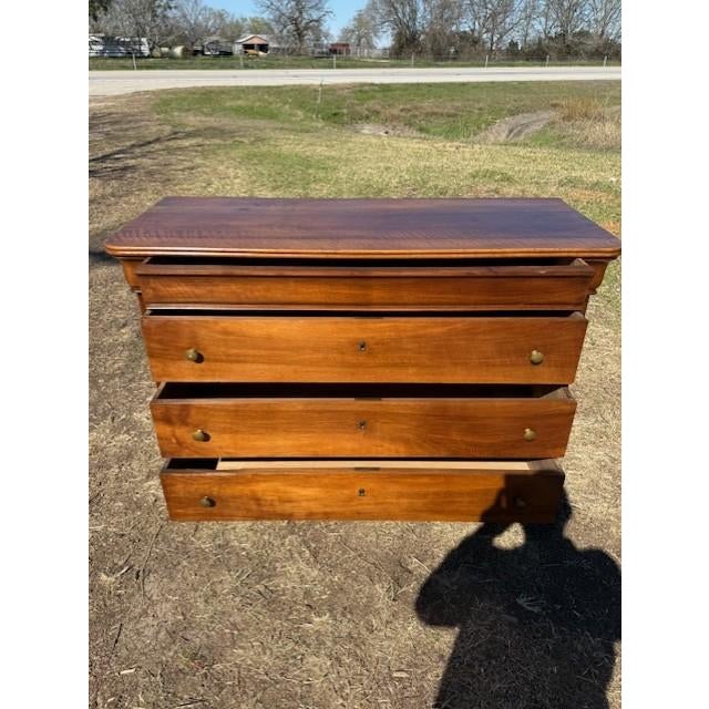 Large 19th Century Louis Philippe Solid Walnut Chest of Drawer / Commodes For Sale - Image 10 of 18