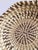 Handwoven Charleston sweetgrass basket in a classic shallow tray form, featuring a tightly coiled center and alternating...