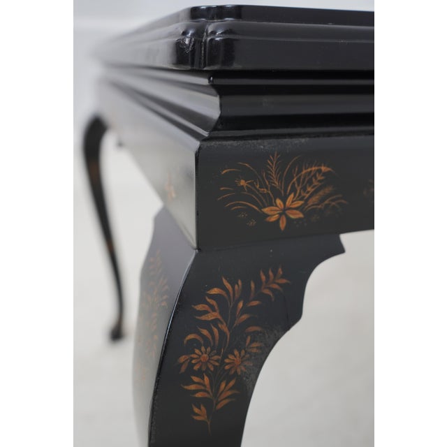 Paint Baker Stately Homes Chinoiserie Tea Table For Sale - Image 7 of 12