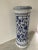 Chinoiserie Blue and White Porcelain Garden Stool For Sale - Image 4 of 10