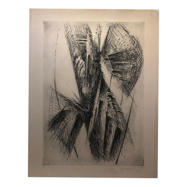 Bernhard Heiliger, Untitled, 20th Century, Engraving For Sale