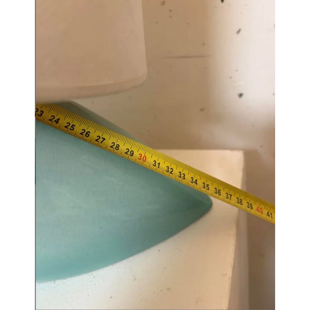 Ceramic Vintage Moby Dick Lamp in Ceramic, 1980s For Sale - Image 7 of 8