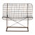 Antique Industrial Wire Garden Bench For Sale