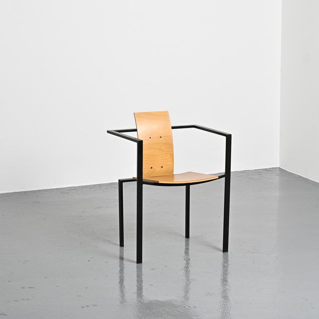 1980s Vintage Trix Chairs by Karl Friedrich Förster for KFF Design, 1980s, Set of 6 For Sale - Image 5 of 12