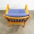 Brown Mid Century Danish Modern Lounge Chair Ole Erik Jorgensen Purple Fabric Wood MCM For Sale - Image 8 of 12