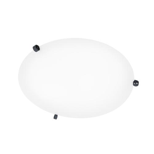 Scandinavian Modern Ögla Ceiling Lamp in Gray Acrylic For Sale - Image 3 of 7