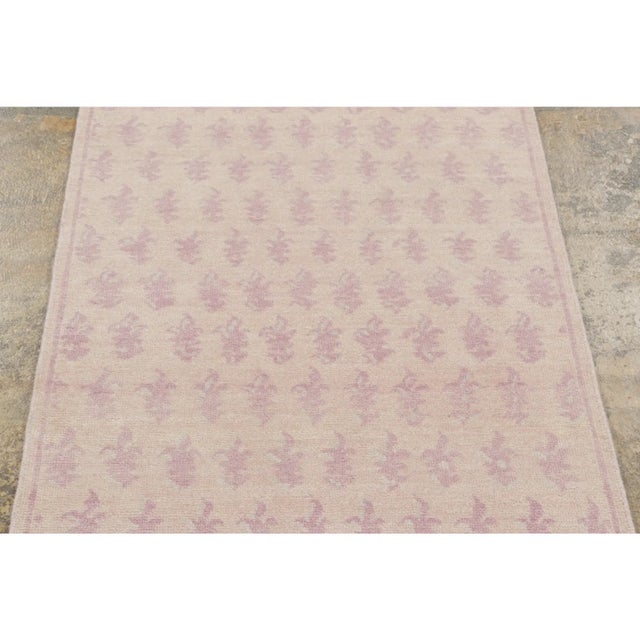 This contemporary 3x6 runner from Rug & Kilim’s Block Print Collection—an innovative line celebrating the artisanal charm...