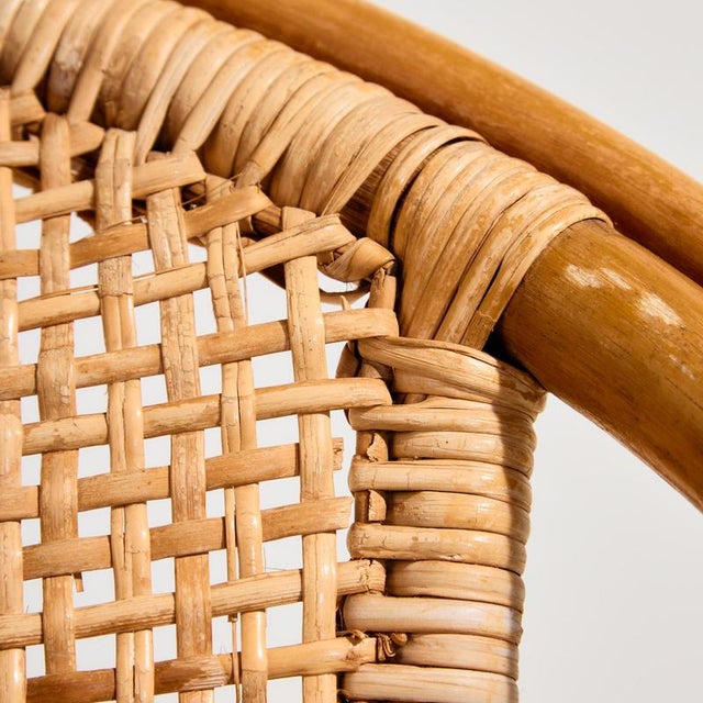 Italian Bamboo Chair, 1960s For Sale - Image 18 of 18