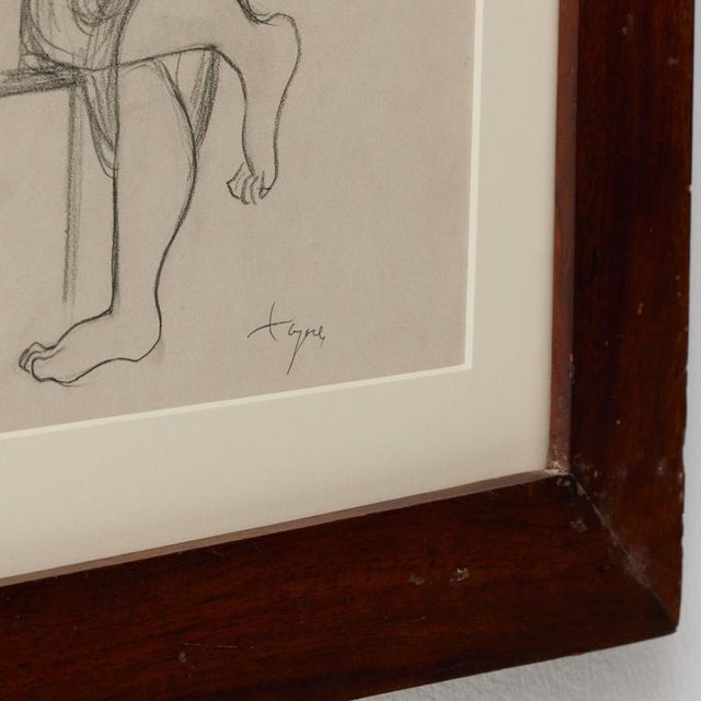 Togores for Kahnweilers Galerie Simon, Figure, 1923, Drawing on Paper, Framed For Sale - Image 6 of 17