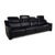 9705 Leather Four Seater Blue Sofa from Himolla For Sale - Image 9 of 16