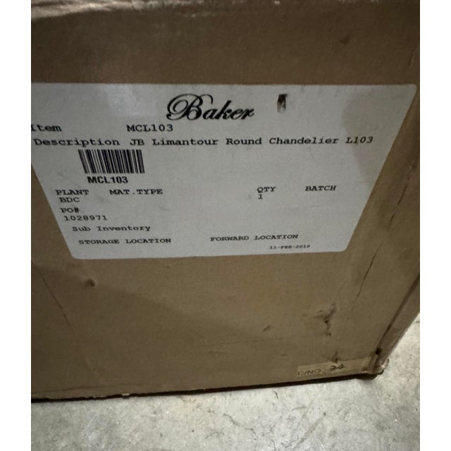 Baker McGuire Limantour Circular Chandelier Jonathan Browning No. McL103 For Sale - Image 12 of 12