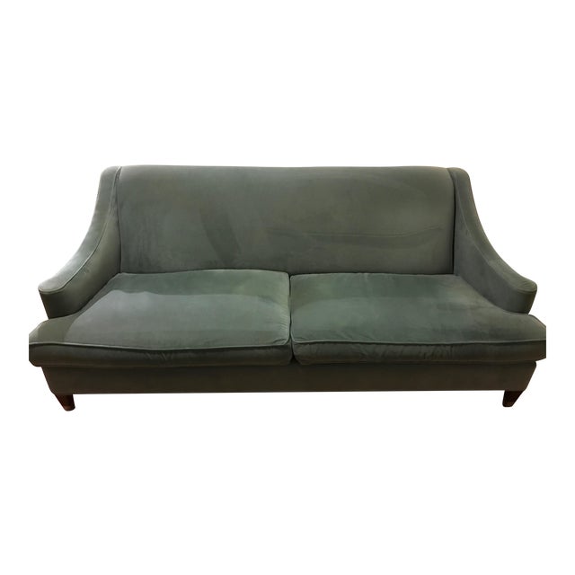 Room & Board Jade Velour Braden Sofa Chairish